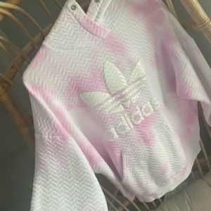Tie dye Adidas hoodie